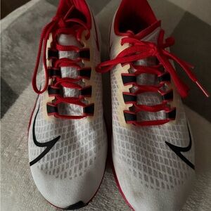 Nike Red and White Georgia Running shoes